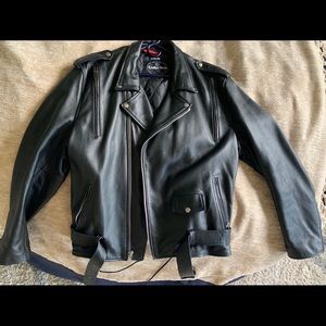 Leather King Classic Motorcycle Jacket